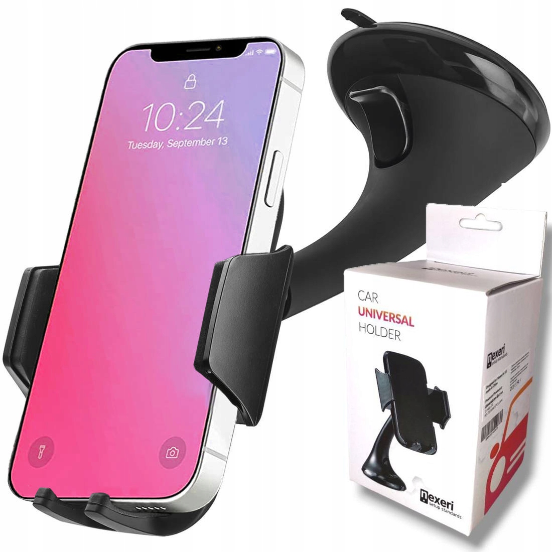 UCHWYT HOLDER DO SAMOCHODU NA TELEFON SZYBĘ KOKPIT