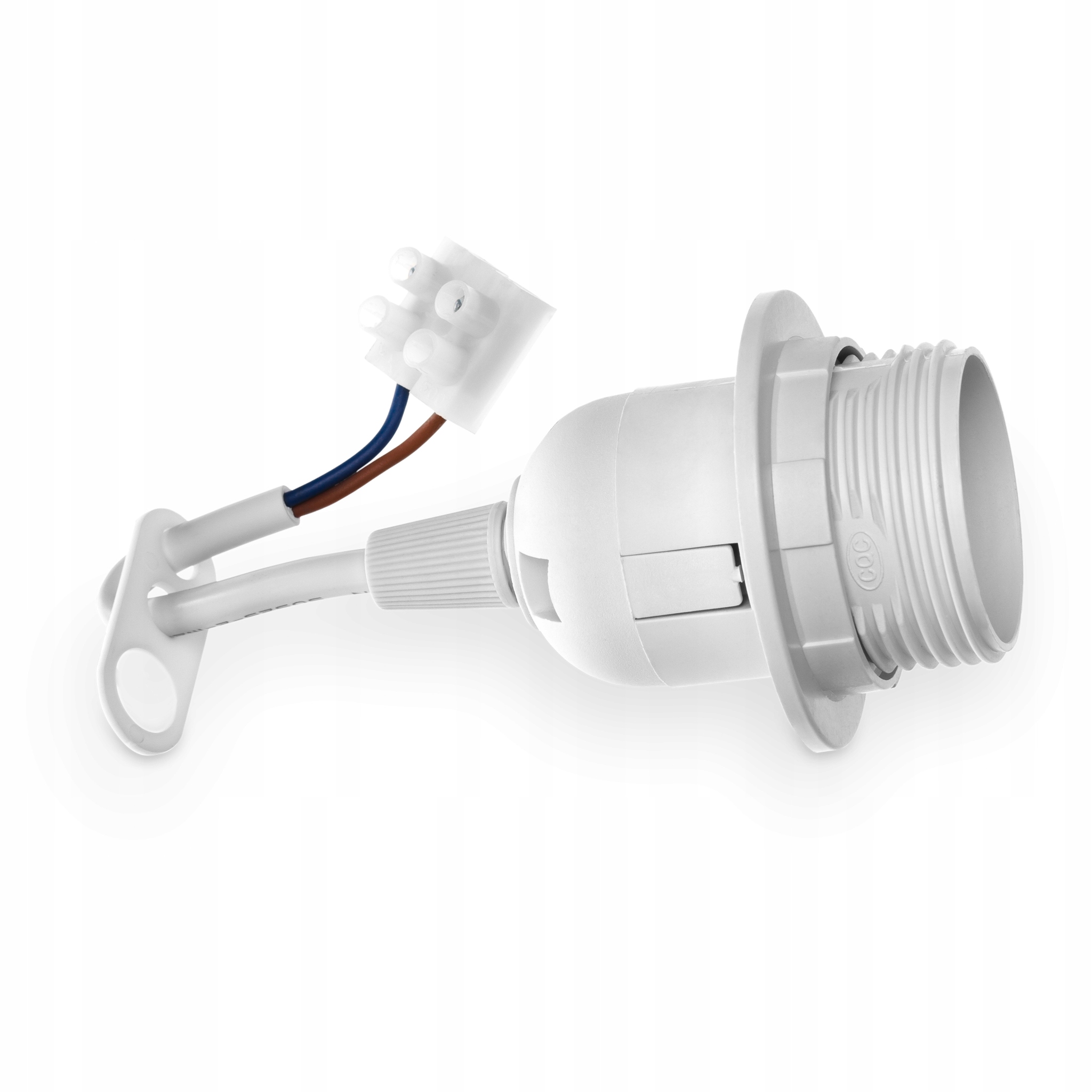 

Oprawa Remontowa na Żarówkę E27 z przewodem Biała