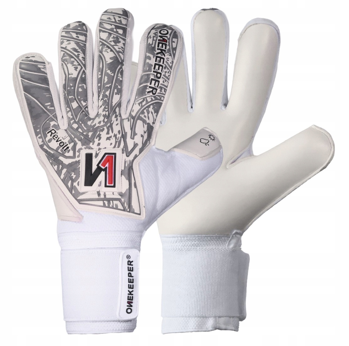 Rękawice Bramkarskie Piłkarskie Dziecięce dla Dzieci Onekeeper