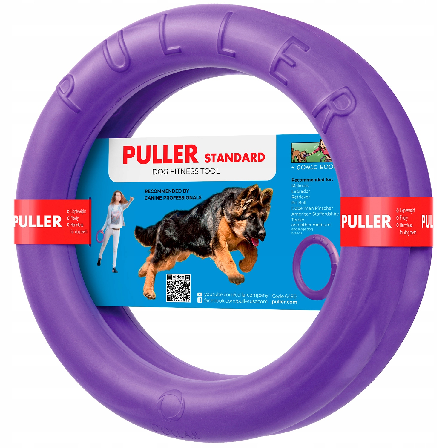 

Puller Standard 28 cm dla dużych ras psów