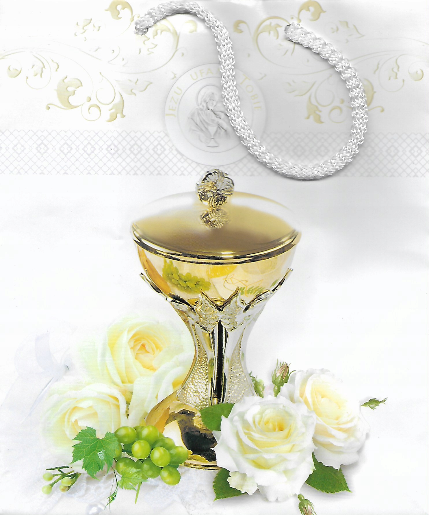 Torebka ozdobna Komuniai 19 x 10,5 x 23cm