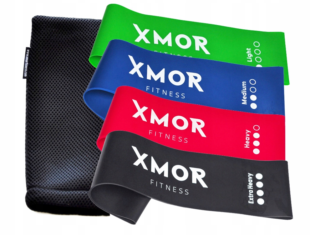 

Mini Bands Szerokie Zestaw Gum Oporowych Xmor