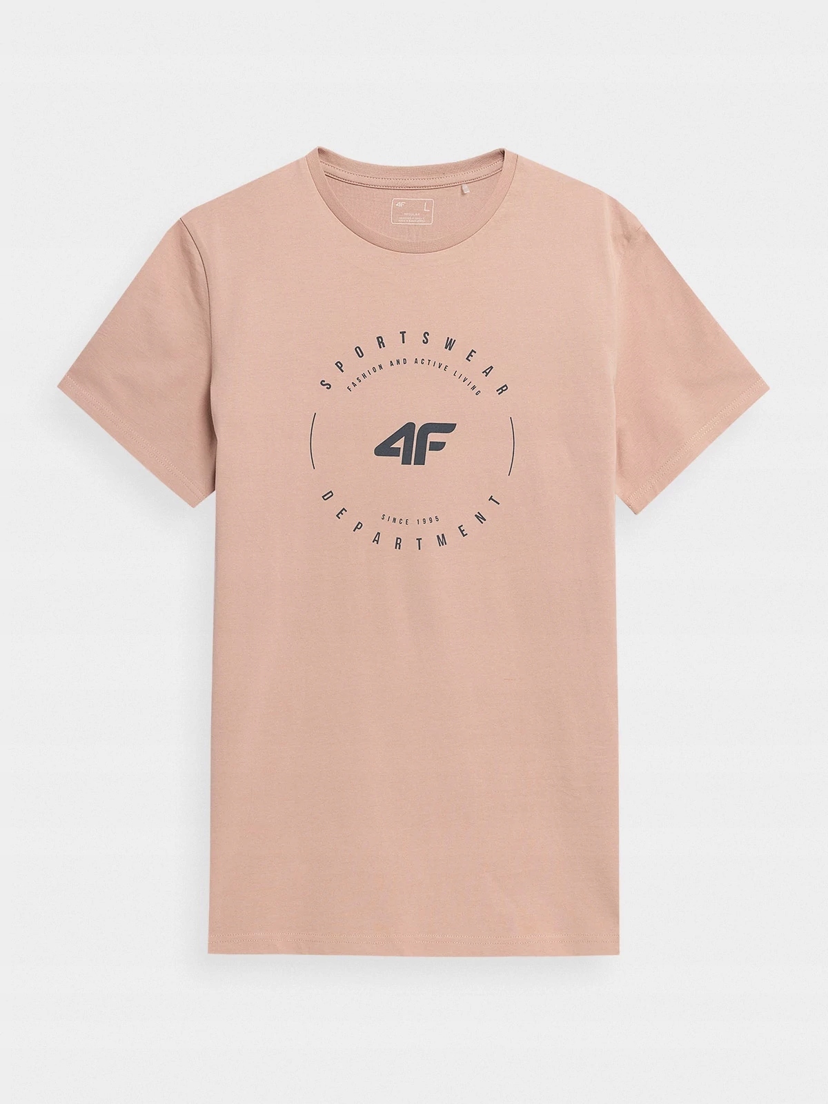 

4F Łososiowy T-shirt Męski TSM029 > XL
