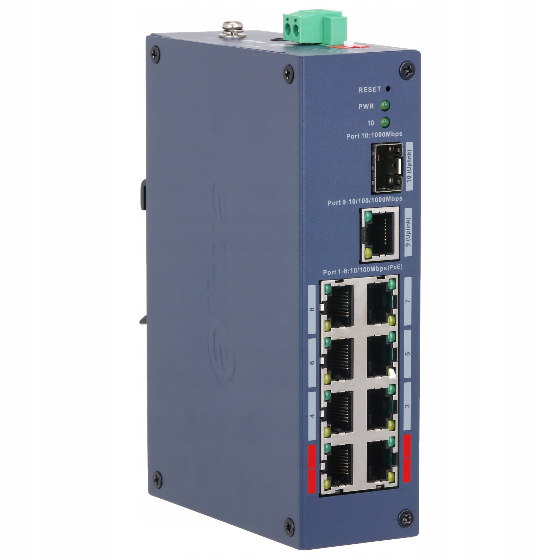 Spravovatelný Switch Poe CHS4110-8ET-110 8-PORTOVÝ 1X Uplink