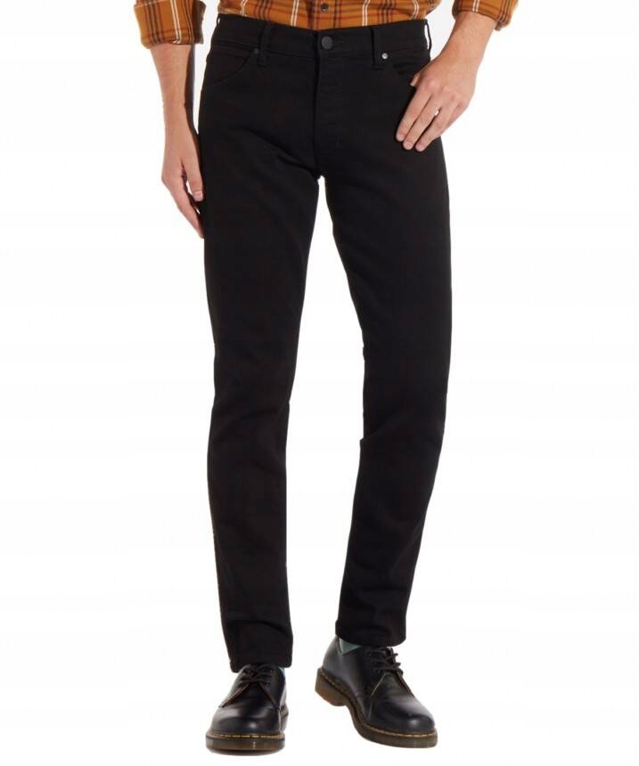 Męskie jeansy zwężane Wrangler Larston Black Valley W18SHP19A 30/32
