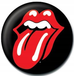 

Przypinka Zespołu The Rolling Stones Lips prezent
