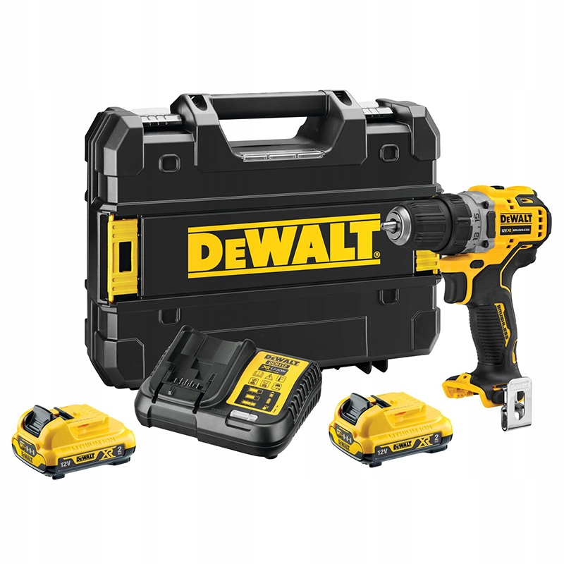 

Wkrętarka aku. DeWALT 12V 2 x 2,0Ah 57Nm Tstak