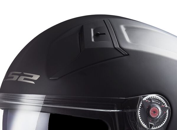 LS2 KASK MOTOCYKLOWY OTWARTY OF603 INFINITY II SOLID MATT BLACK L Model OF603