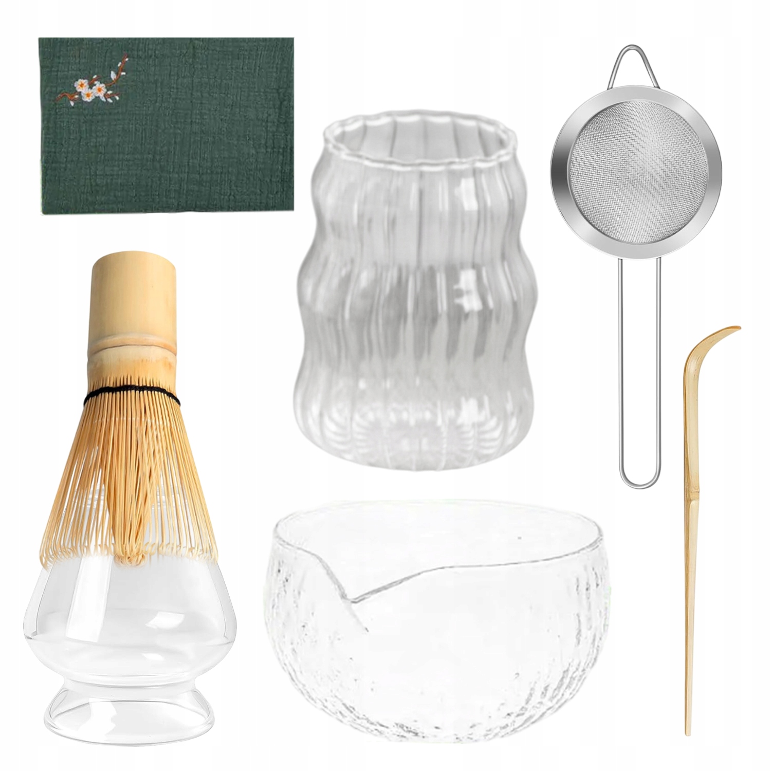 Sada Metla Chasen Štětec Na Čaj Matcha Sada Premium