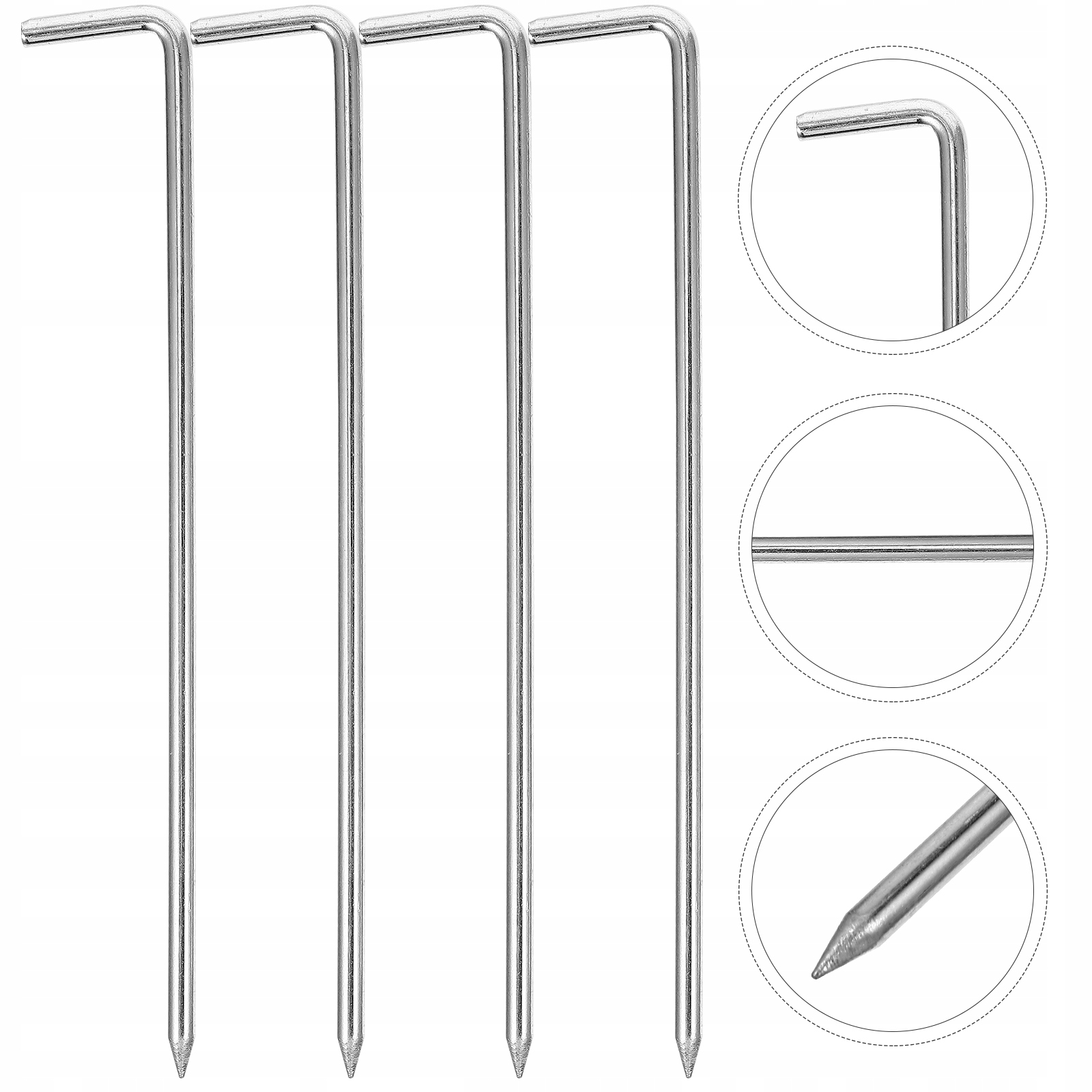 10 SZT. STAWKI DO NAMIOTÓW DO STAWEK DO PIASKU Marka inna