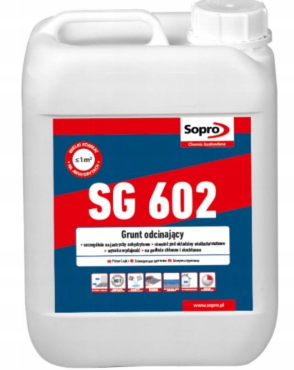 SOPRO SG 602 grunt odcinający do podłoży gipsowych