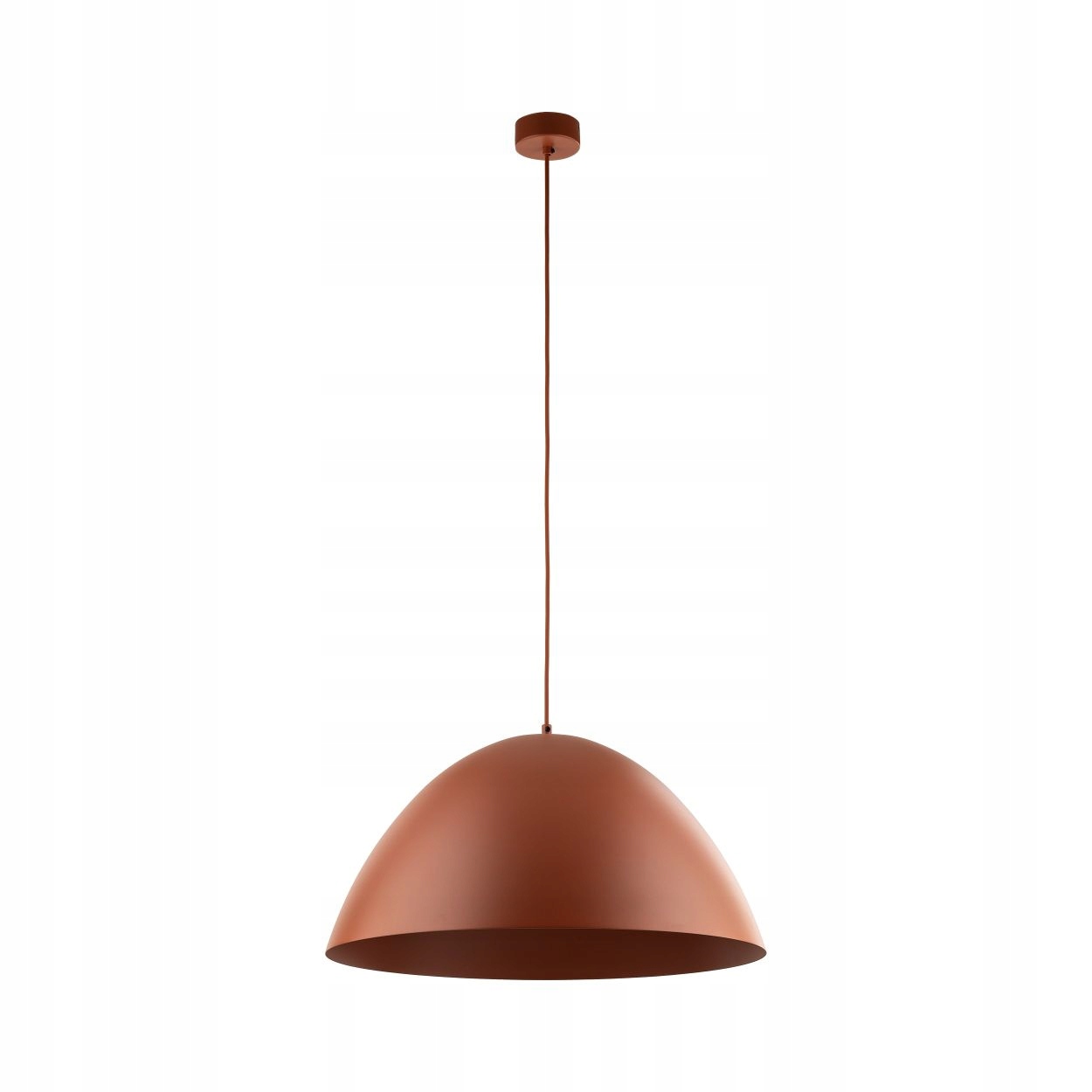 Závesná lampa Faro tehlová 1xE27 50 cm Rustikálne Klasické Osvetlenie