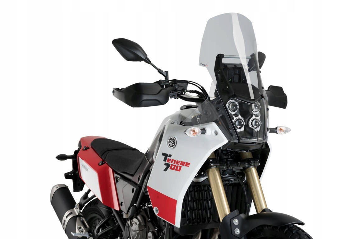 Turistické sklo Puig pre Yamaha Tenere 700 19-24 Mierne zatemnené (h)