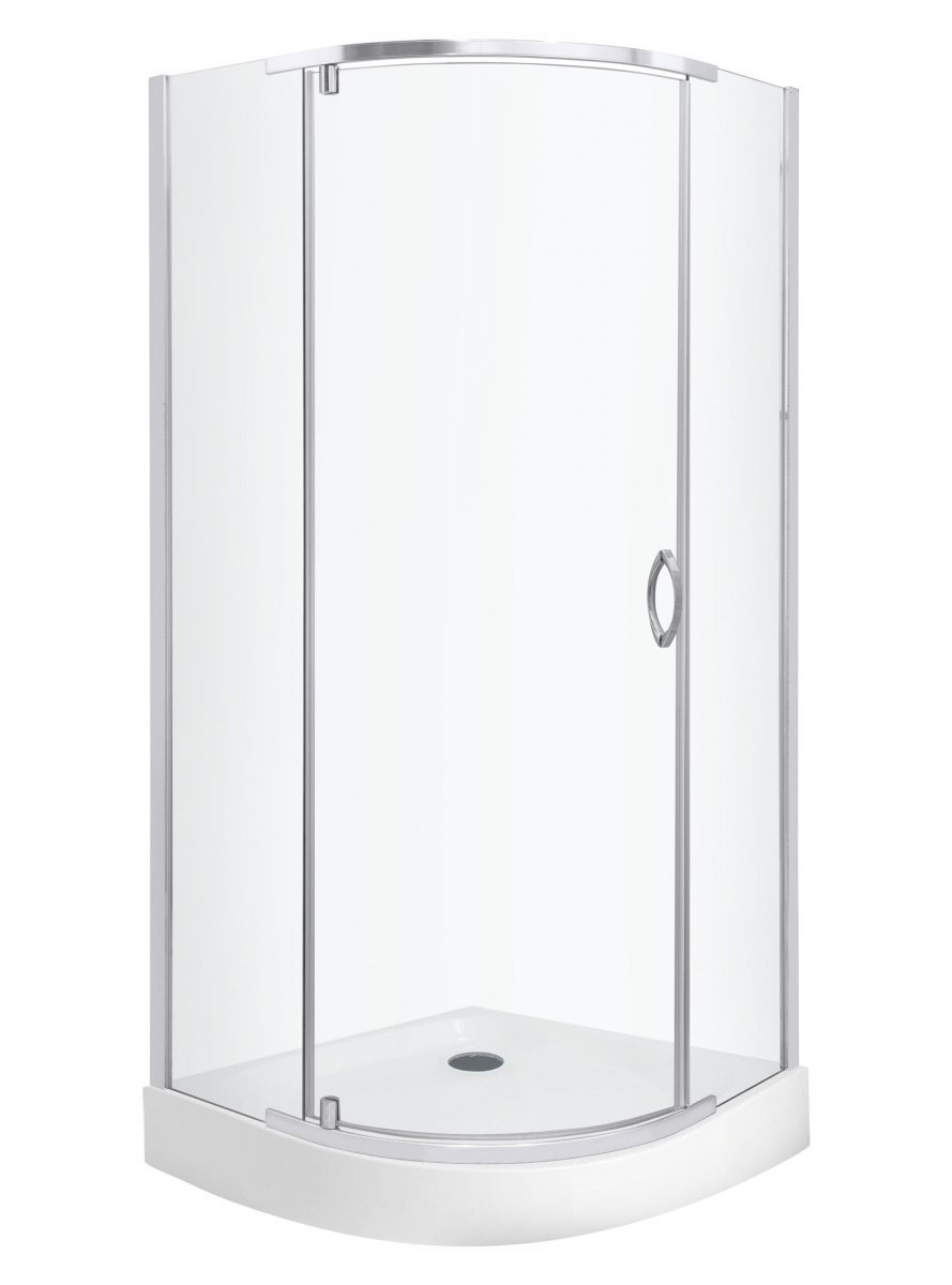 Sprchový kout Kerra Splash 90x90 s vaničkou, jednokřídlá
