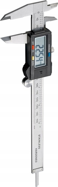 Suwmiarka cyfrowa dla gospodarstw domowych i przemysłu 150 mm / 6 cali