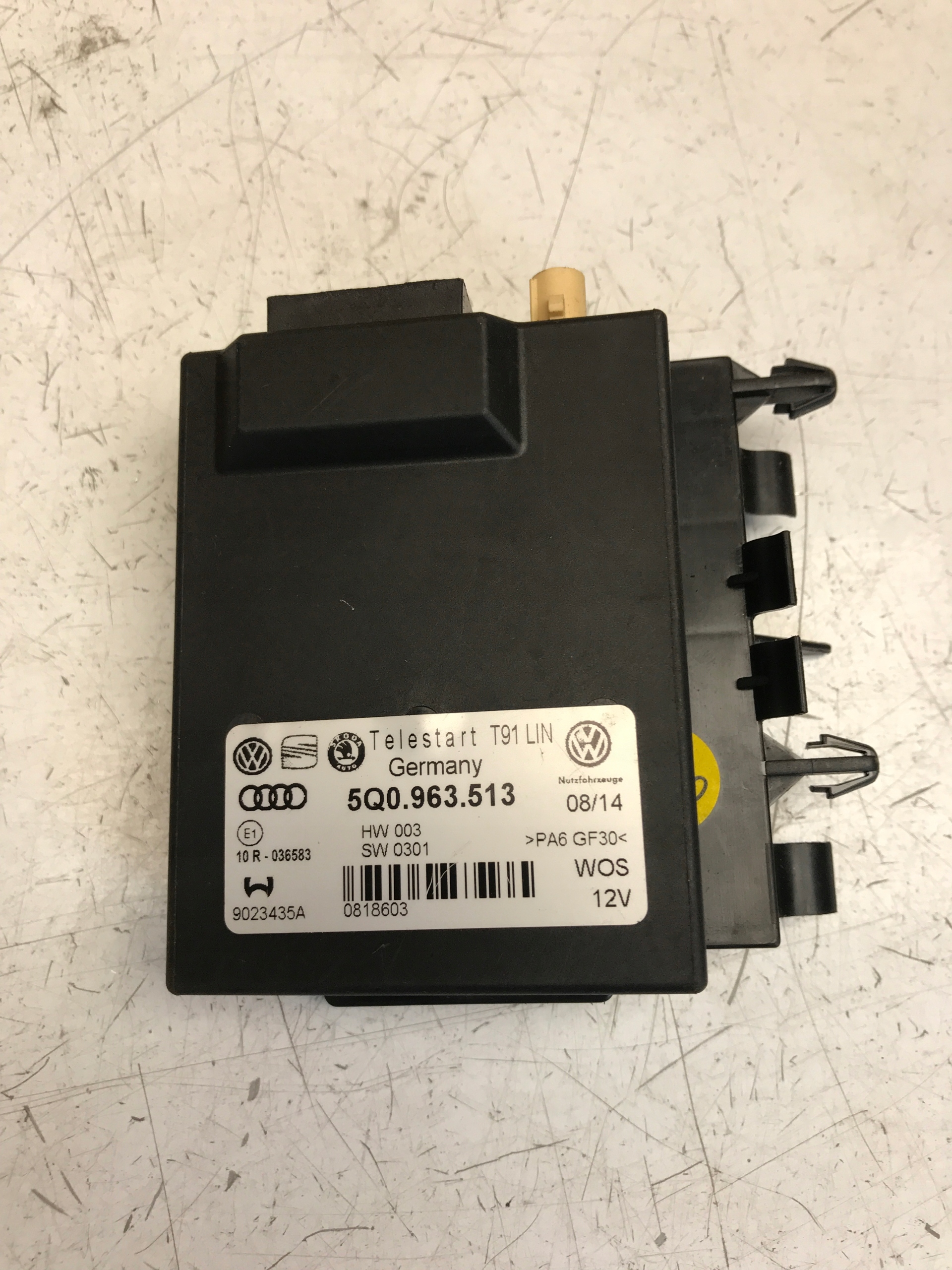 module control unit WEBASTO VW SKODA AUDI 5Q0963513