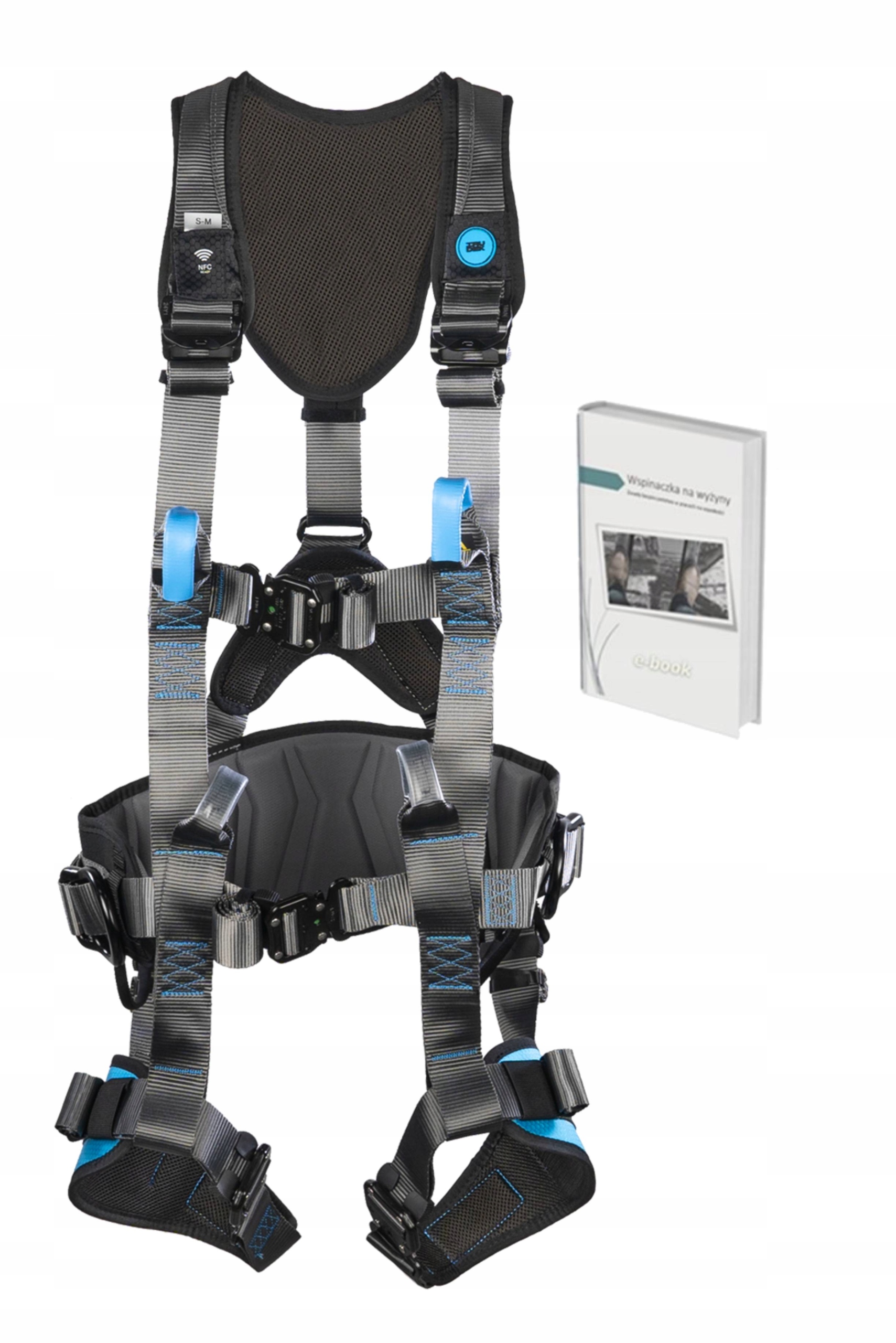 Szelki bezpieczeństwa ratownicze dla energetyki Irudek Expert 5 Pro 140kg