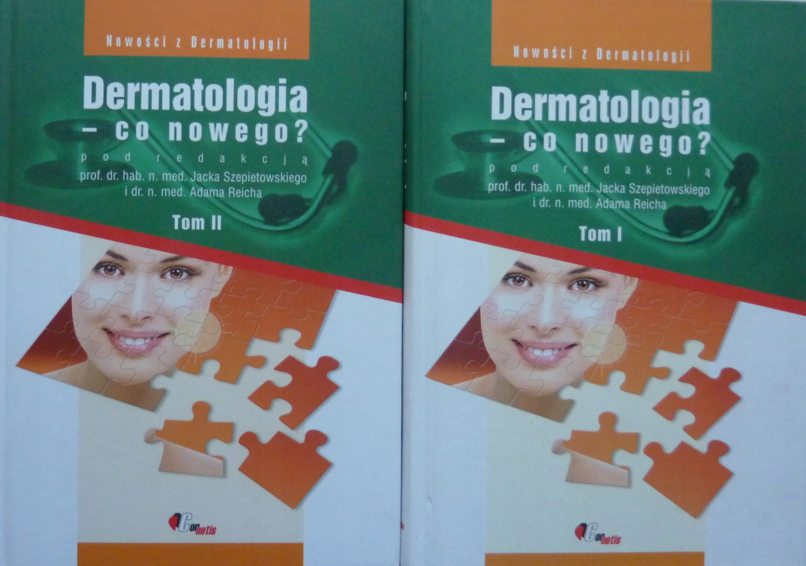 Dermatologia Co Nowego 1-2 komplet Praca zbiorowa