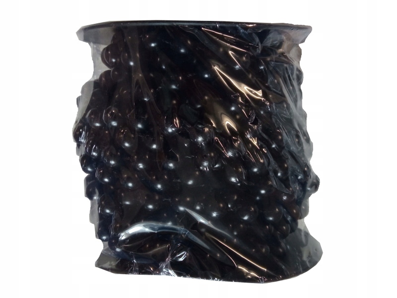 

Śliczna girlanda/ koraliki Czarne 8m/7,5mm