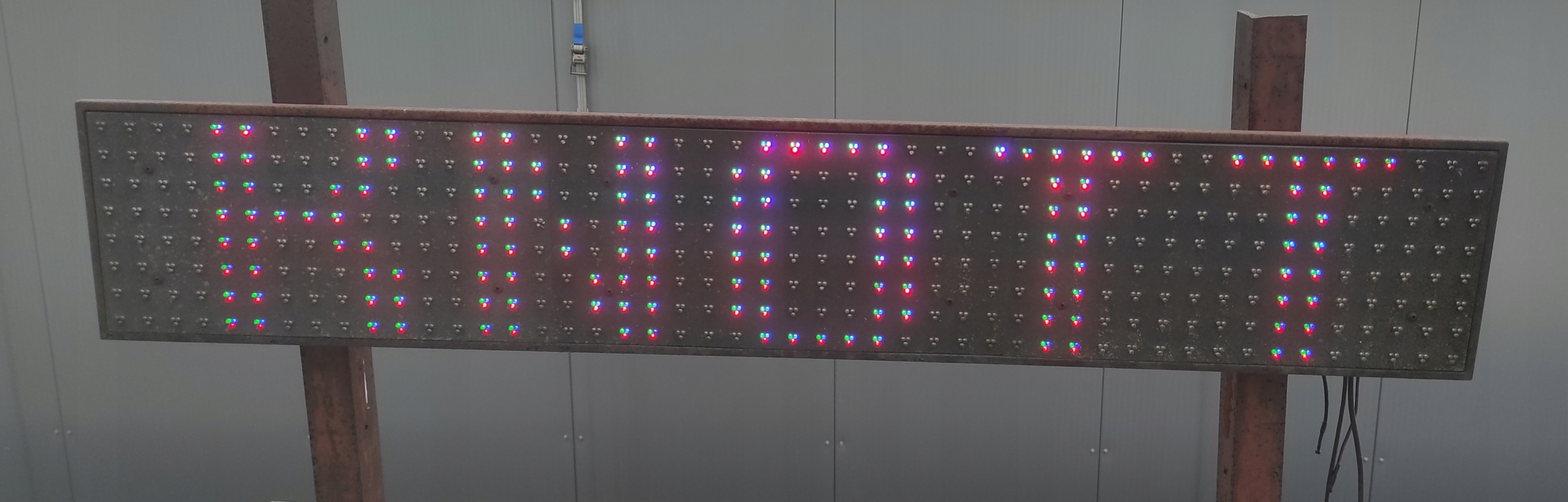 Tablica Led Wyświetlacz Reklama 150x25 Kolor RGB