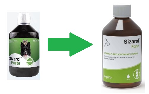 Biovico Sizarol Forte 500ml na stawy dla psów i kotów