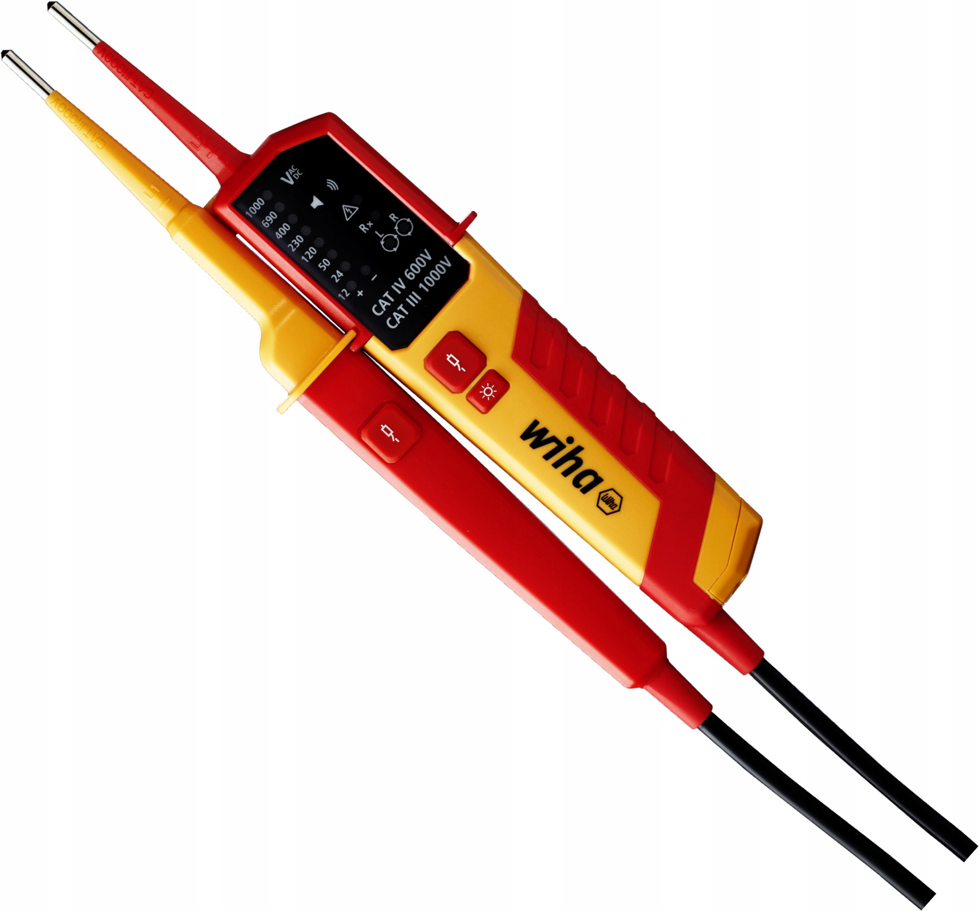 PRÓBNIK TESTER NAPIĘCIA I CIĄGŁOŚCI OBWODU 12-1000V AC CAT IV WIHA Marka Wiha