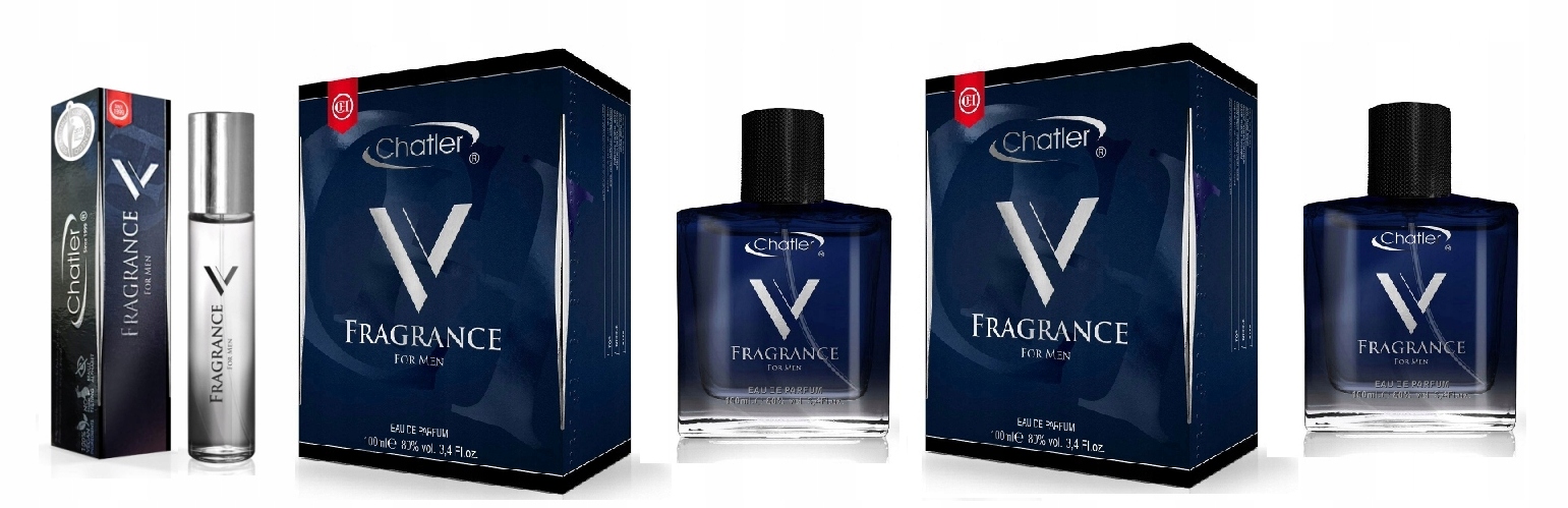 Chatler V Fragrance 2x100 ml 30 ml Edp Set