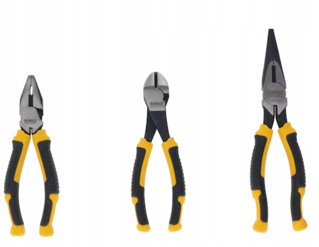 Profesionální sada 3 kusů kleští CrV DeWalt DWHT82813-0