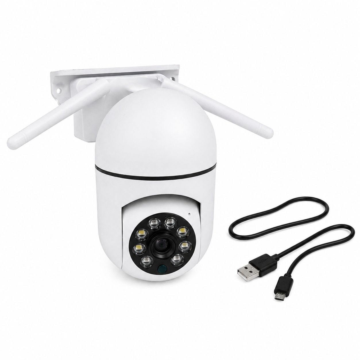 Kamera 360 Wewnętrzna obrotowa z aplikacją Hd tryb nocny monitoring Opis