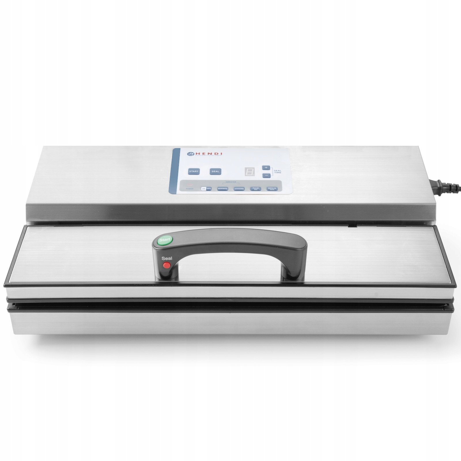 Gastronomický Vakuový Balicí Stroj Lištový 420 MM 670 W Ocel Hendi