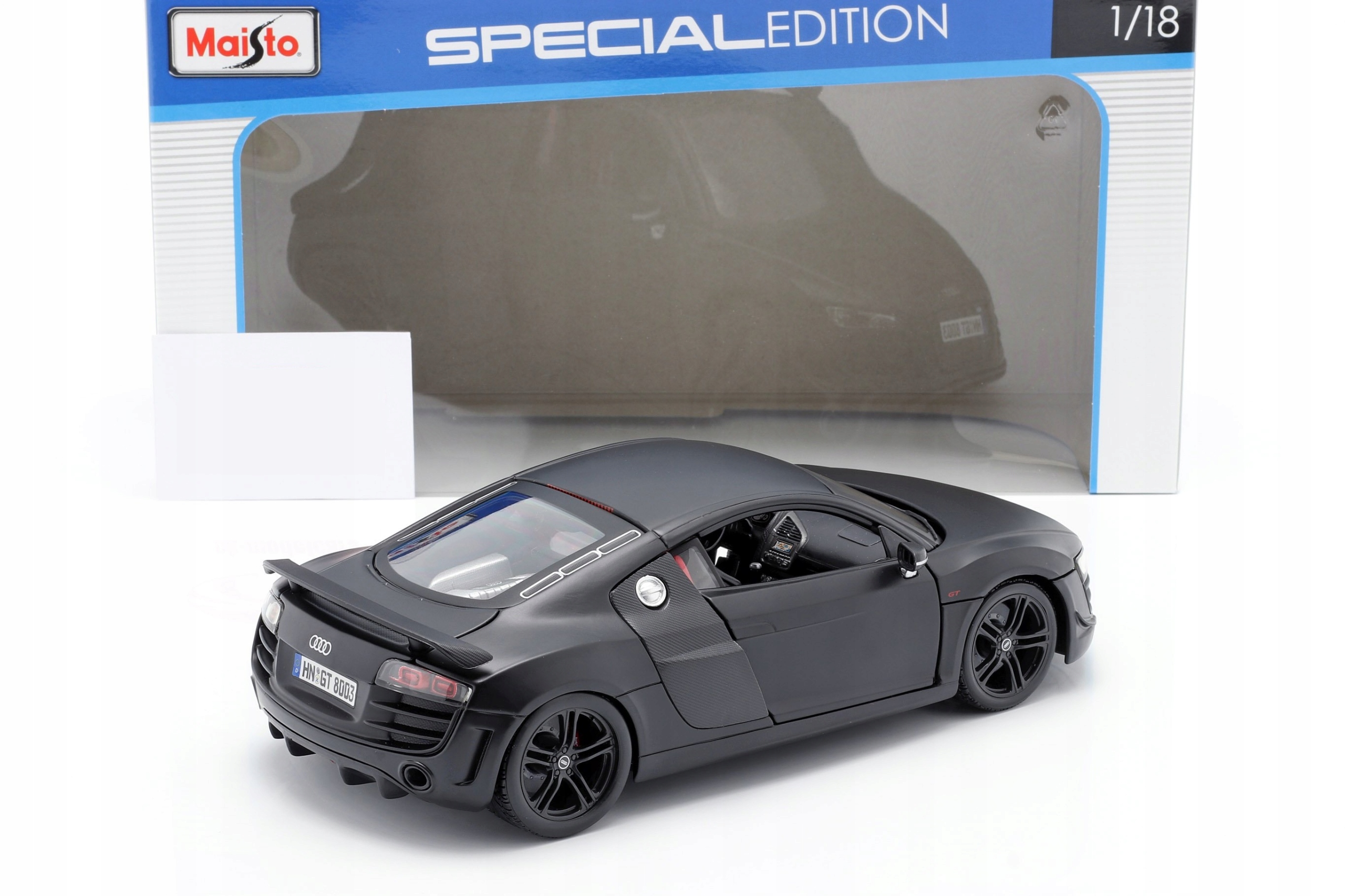Audi R8 GT Maisto 1:18 1/18 31395 Model Samochodu Stan złożenia Całość / die cast