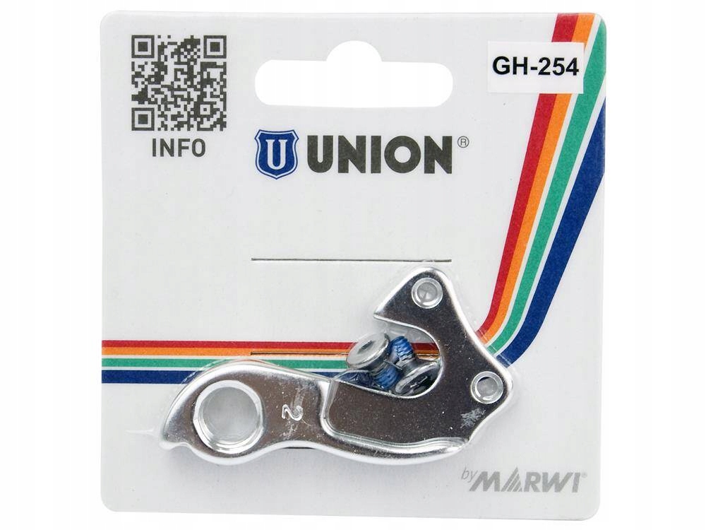 Hak przerzutki Union GH-254 do ram rowerowych EAN (GTIN) 8590966392544