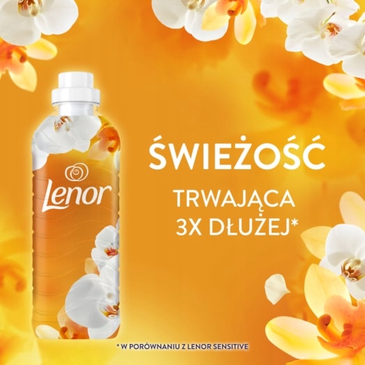 Levně 3x Lenor Tekutá aviváž 32 praní Orchid & Vanilla