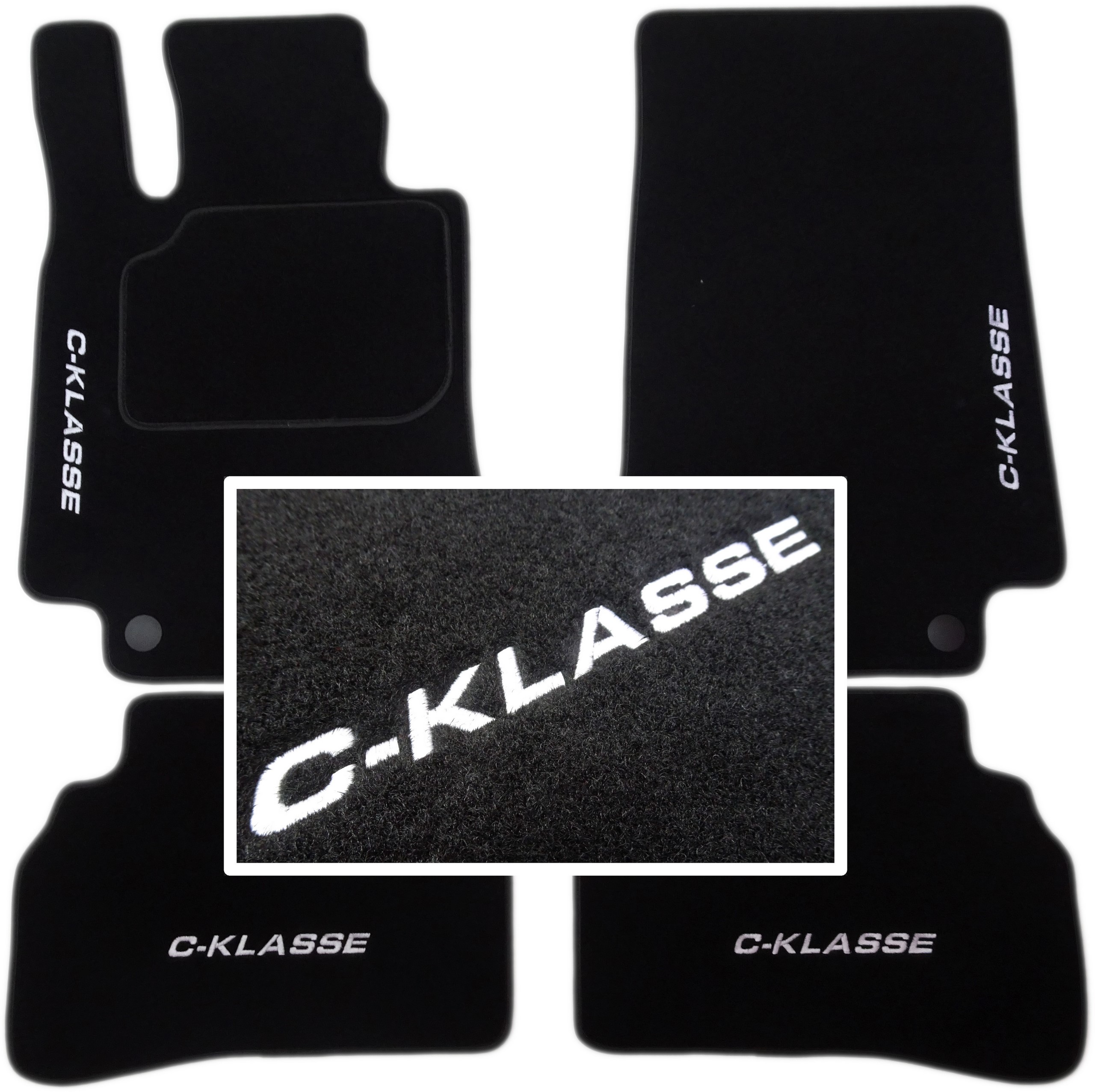 

Mercedes C-klasa W205 Dywaniki Classic + Haft CH4