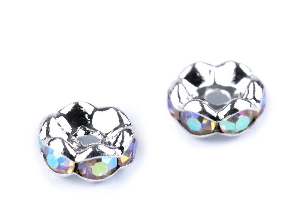 Mezidíl Ø 8 mm 1000 ks 4 crystal Ab