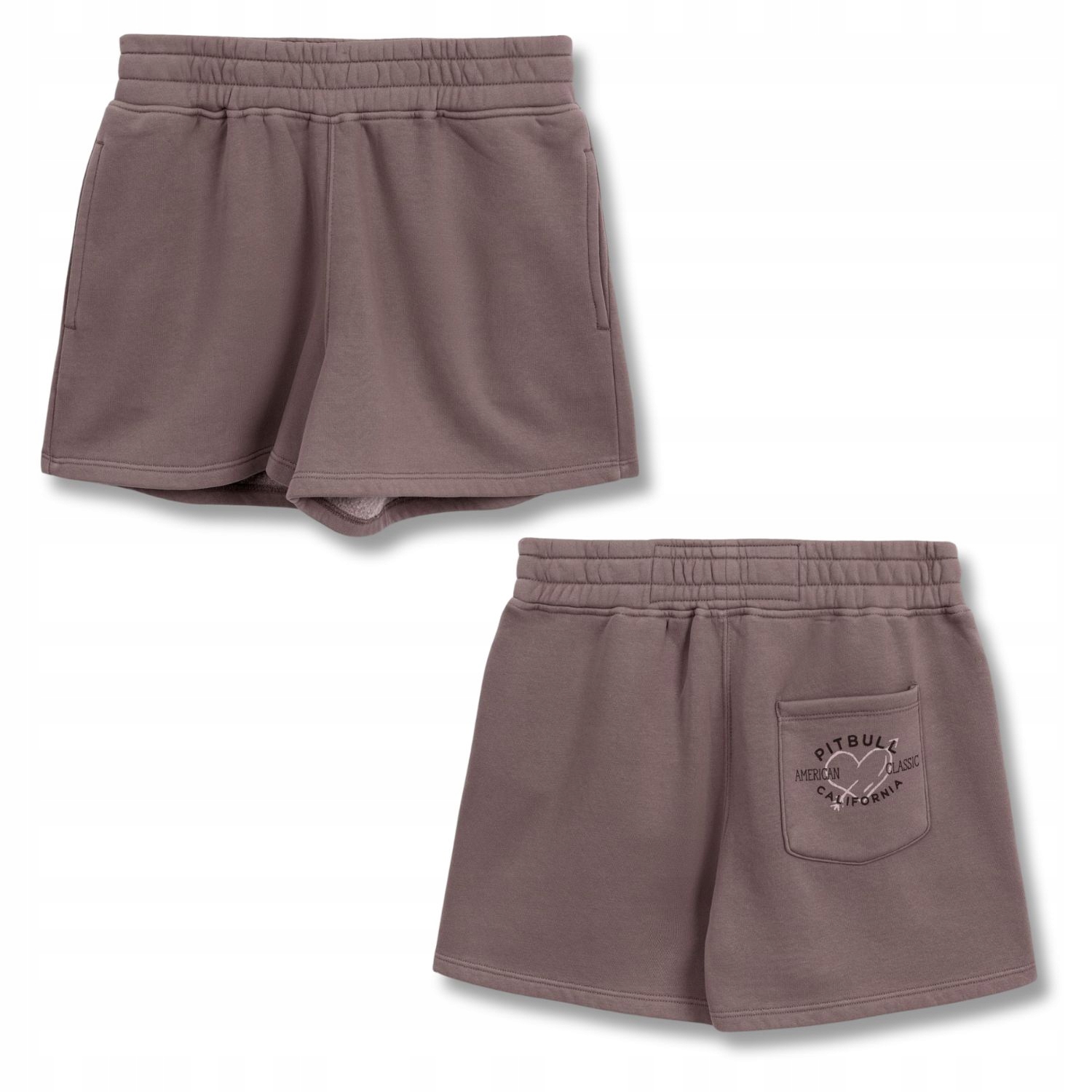 Dámské teplákové šortky Pitbull Washed Manzanita Heart Malý potisk