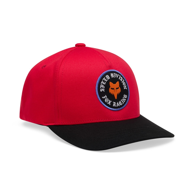 Kšiltovka Junior Fox Badge Snapback Red Os (yos)