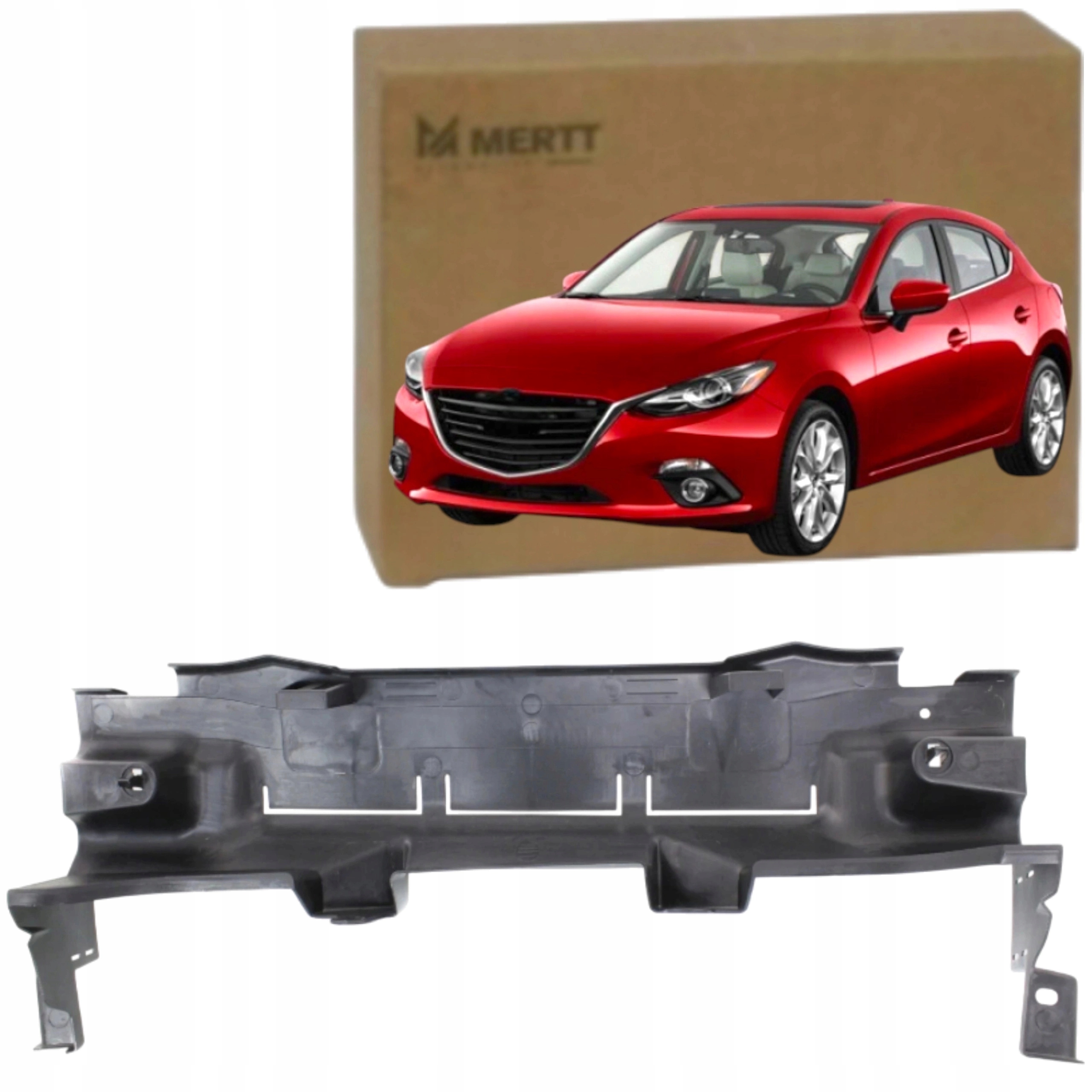 Volant Přívodu Vzduchu Kanál BJS8-50-1C0 Mazda 3 III Bm 2013-2016