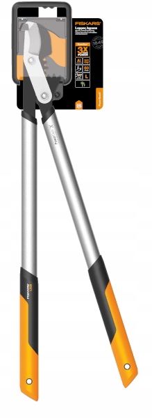Fiskars Powergearx LX98 Sekator dźwigniowy nożycowy L do gałęzi krzewów