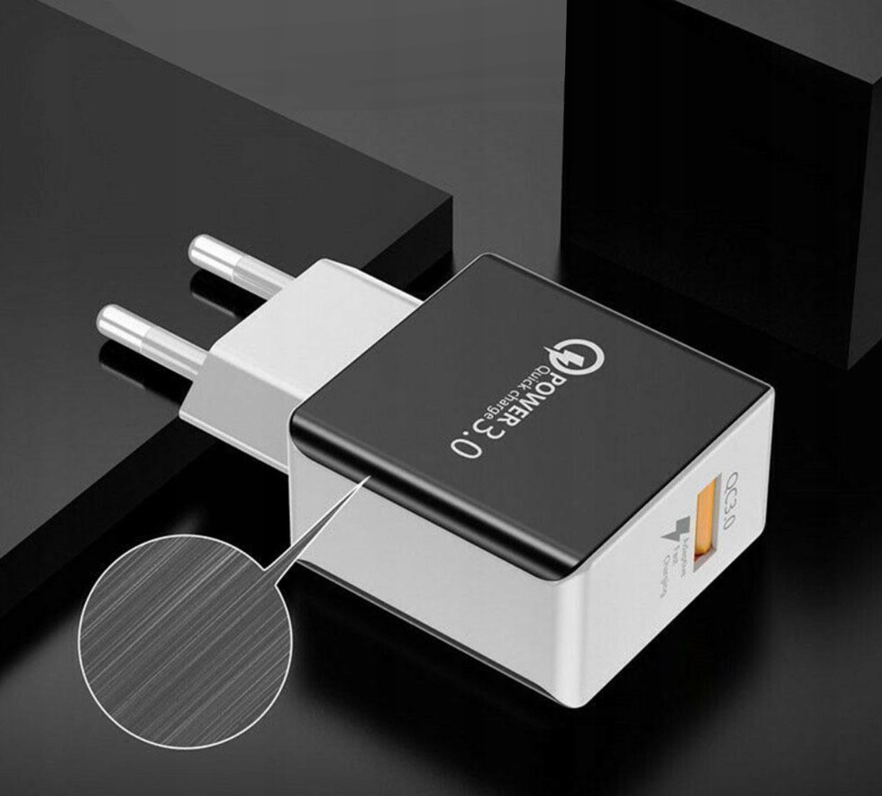 MOCNA ŁADOWARKA SIECIOWA USB QUICK CHARGE QC 3.0 Marka Inna