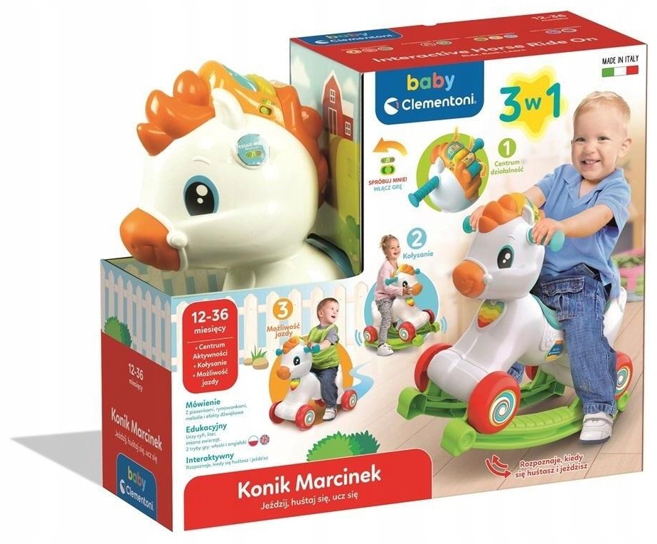 Clementoni Baby Konik Marcinek