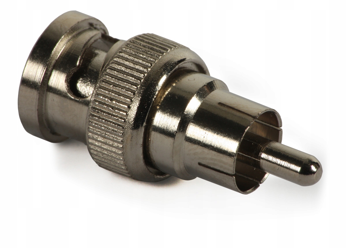 PRZEJŚCIE BNC-W/CINCH-W*P10 OPAKOWANIE 10 SZT