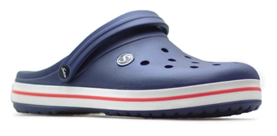 KROKSY LEKKIE CHODAKI OGRODOWE PIANKOWE KAPCIE 45 Rozmiar 45