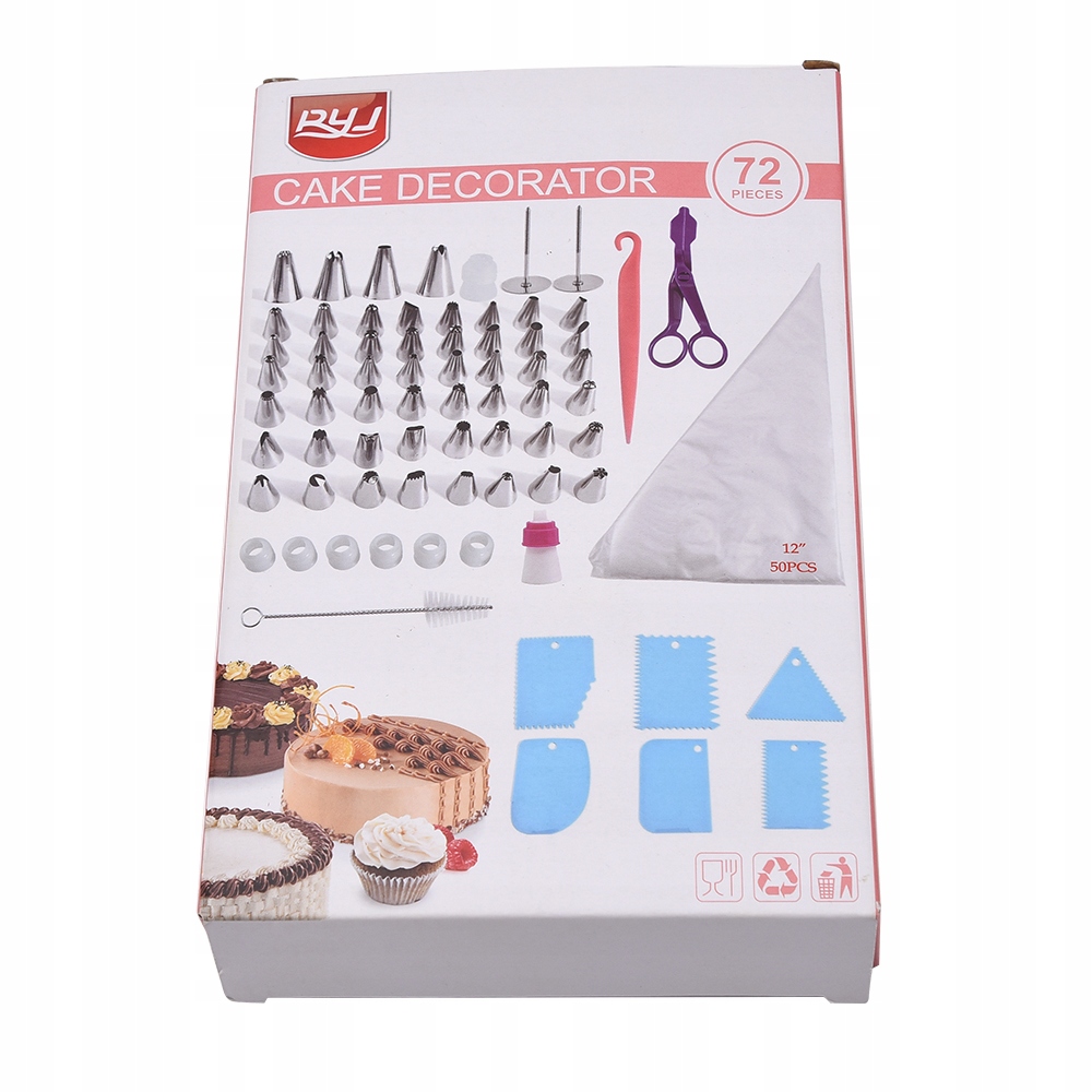 DEKORATOR TORTÓW RĘKAW XL DEKORATOR CIAST GRATIS Rodzaj akcesoriów dekorator