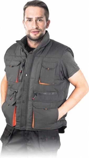 

Bezrękawnik ocieplany Kormoran2 ciepły szary r. XL