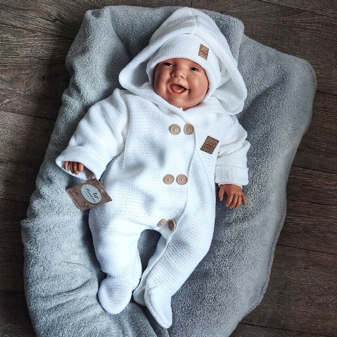 Kombinezon ROYAL włóczkowy/sweterkowy Rozmiar 86