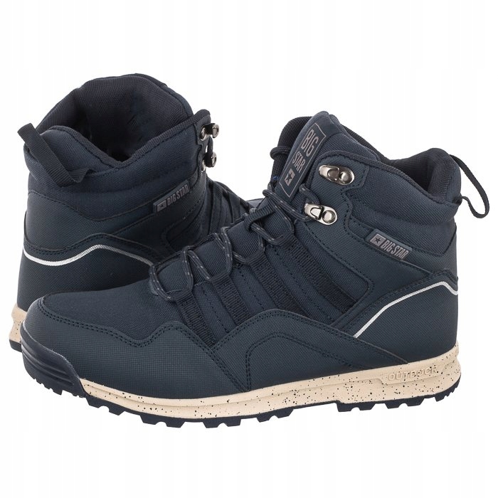 Zimní Trekové Boty Big Star Tmavě Modré KK274611