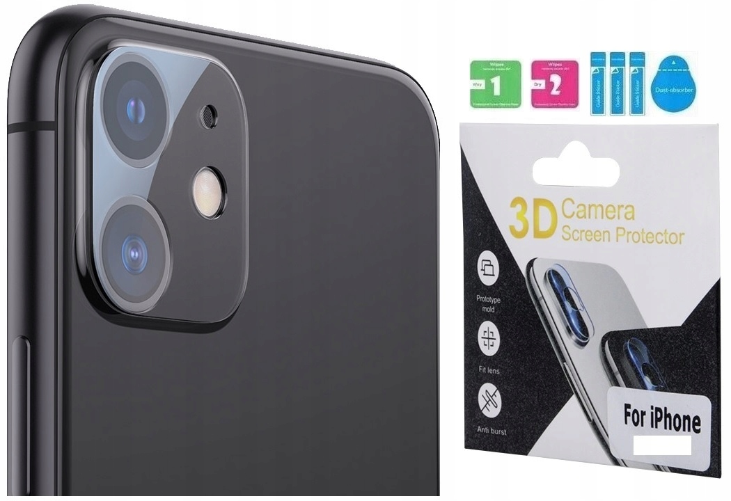 

Szkło Hartowane Aparat do iPhone 12 Mini Zestaw