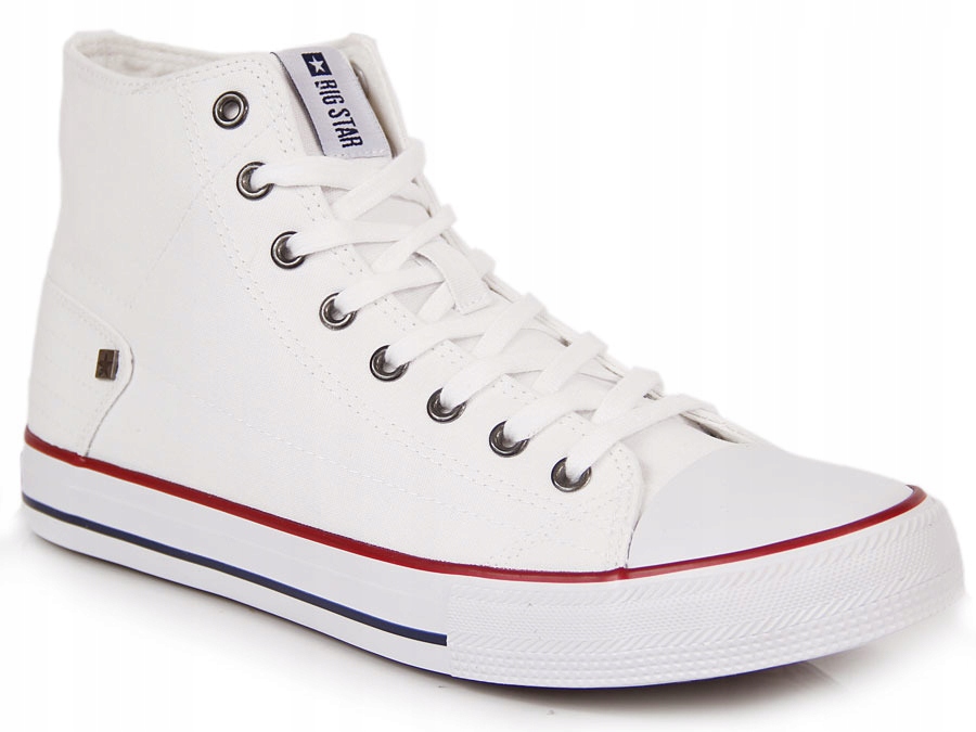 

Wysokie białe Trampki męskie Big Star DD174251 42