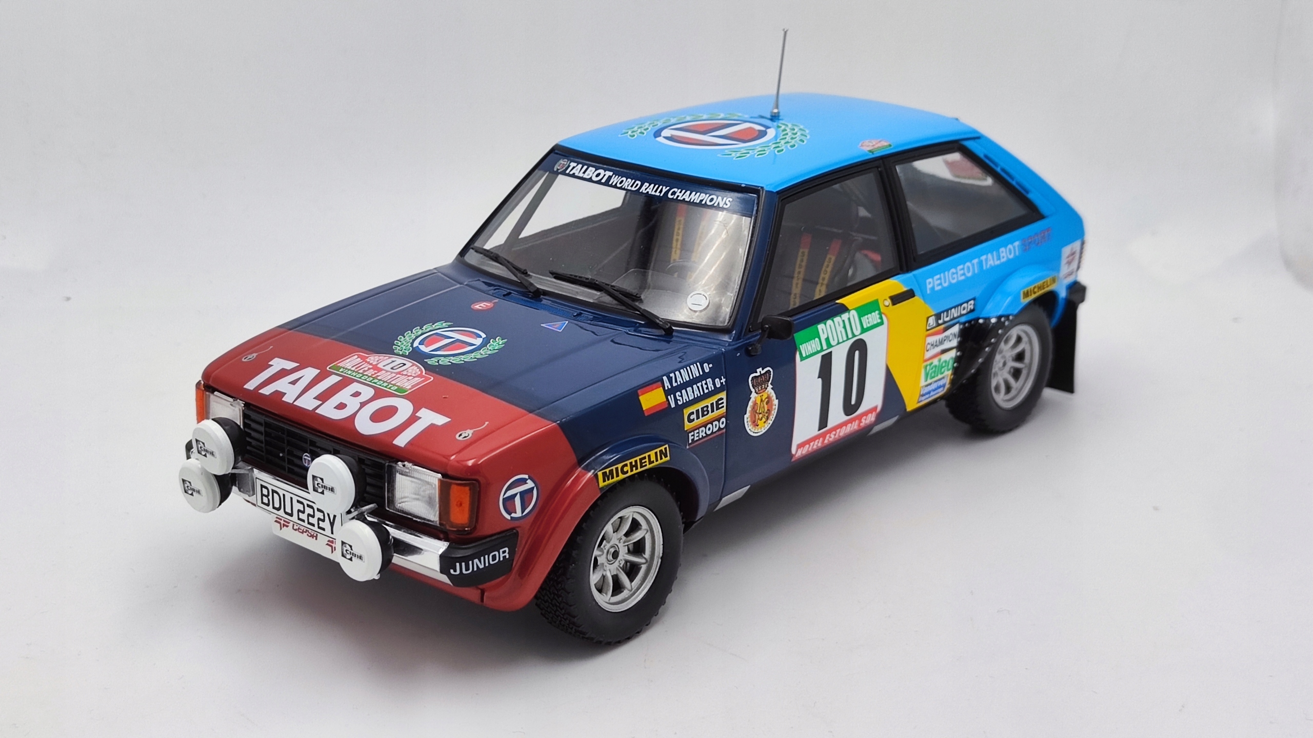 Talbot Sunbeam Lotus 1983 A. Zanini Altaya 1:18 #69